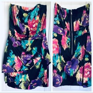 Multi-colored, cocktail dress